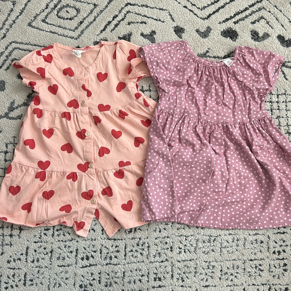 Toddler 3T pink dress bundle